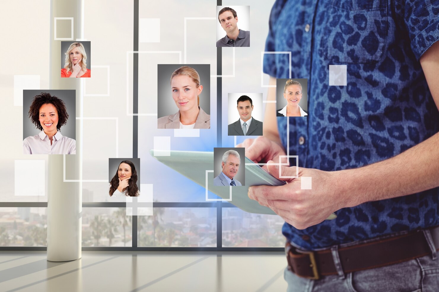 businessman-using-application-contact-with-his-colleagues_1134-644